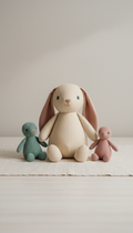 Cotton Bunny With Embroidered Details